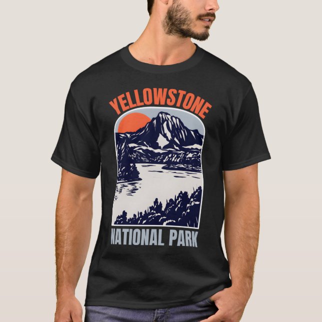 Yellowstone � Spirit of the Mountains T-Shirt (Front)