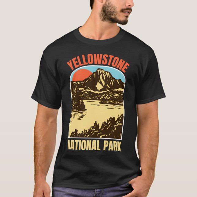 Yellowstone � Spirit of the Mountains T-Shirt (Front)