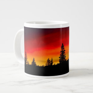 Yellowstone Sunset Large Coffee Mug