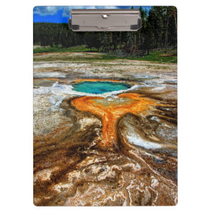 Yellowstone Thermal Pool Clipboard