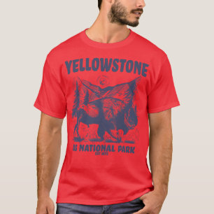 Yellowstone US National Park Wyoming Idaho Montana T-Shirt
