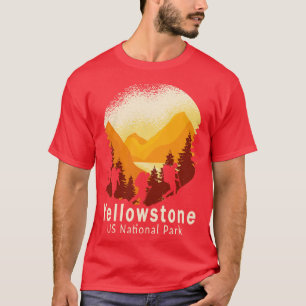 Yellowstone US National Park Wyoming Montana Idaho T-Shirt