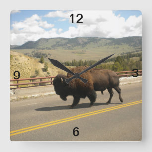 Yellowstone Wall Clock