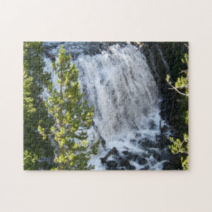 Yellowstone Waterfall Jigsaw Puzzle