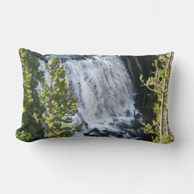 Yellowstone Waterfall Lumbar Cushion (Front)