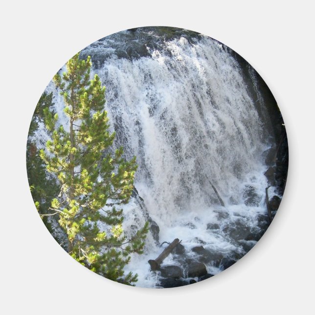 Yellowstone Waterfall Magnet (Front)