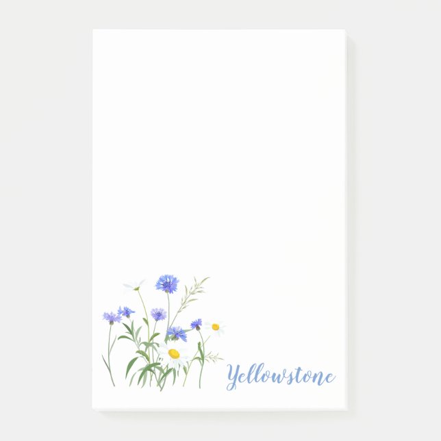 Yellowstone Wildflowers Post-it-Notes Post-it Notes (Front)
