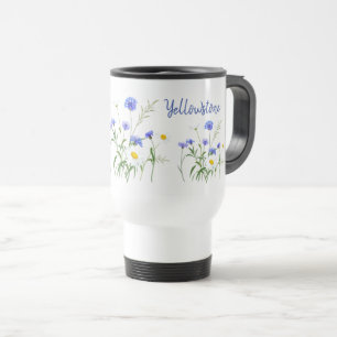 Yellowstone Wildflowers Travel Mug