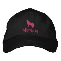 Yellowstone Wolf Embroidered Baseball Cap