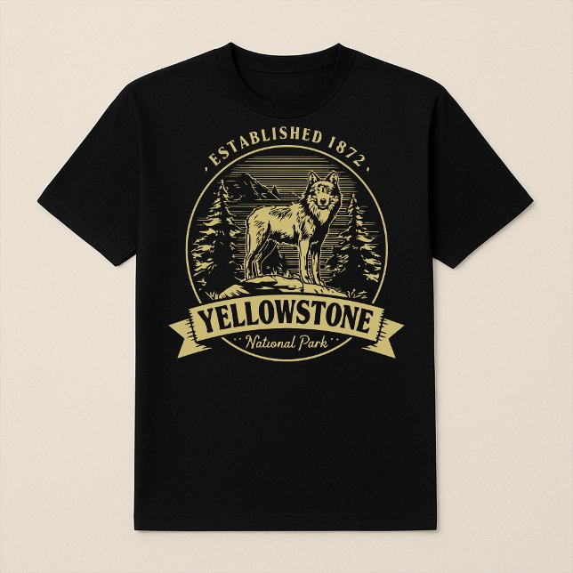 Yellowstone Wolf T-Shirt (Creator Uploaded)