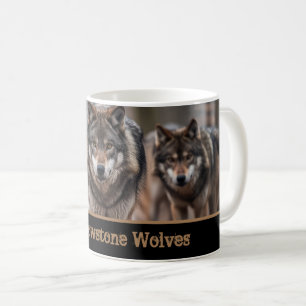 Yellowstone Wolves Coffee Mug 