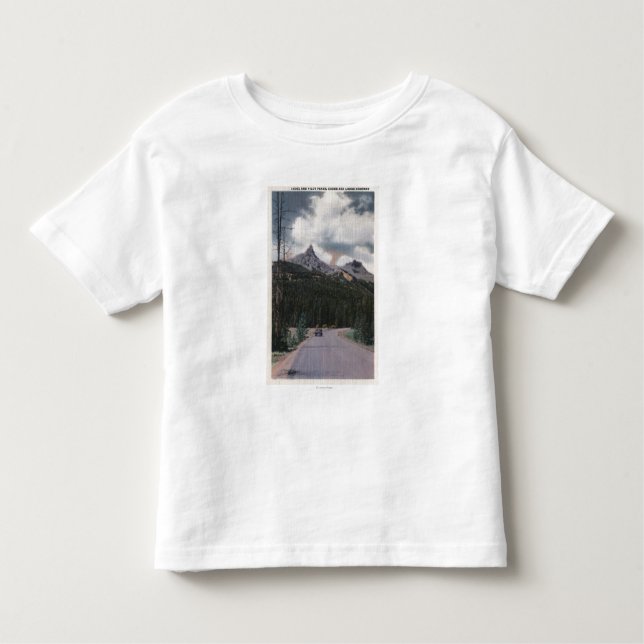 Yellowstone, WY - Index & Pilot Peaks, Cooke Toddler T-Shirt (Front)