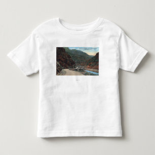 Yellowstone, WY - Yellowstone Highway and Wind 2 Toddler T-Shirt