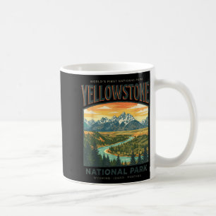 Yellowstone Wyoming National Parks Outdoors Nature Coffee Mug