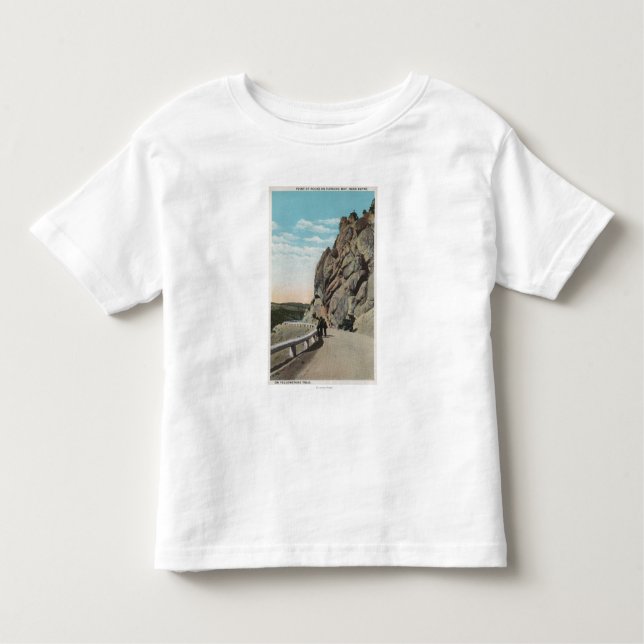 Yellowstone, WYVacationers, Old Car, Near Toddler T-Shirt (Front)