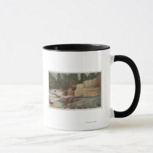 Yellowstone, WYView of Angel Terrace Mug