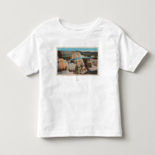 Yellowstone, WYView of Mammoth Hot Springs Toddler T-Shirt
