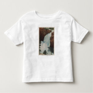 Yellowstone, WYView of Yellowstone River Falls Toddler T-Shirt