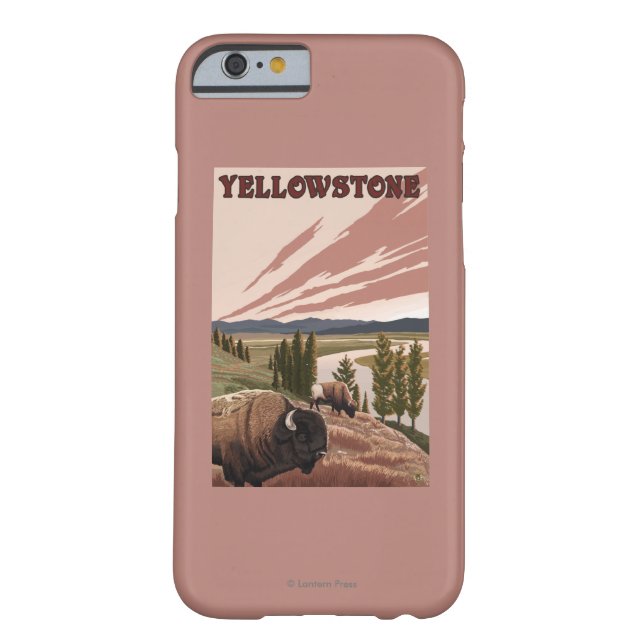 YellowstoneBison Scene Case-Mate iPhone Case (Back)
