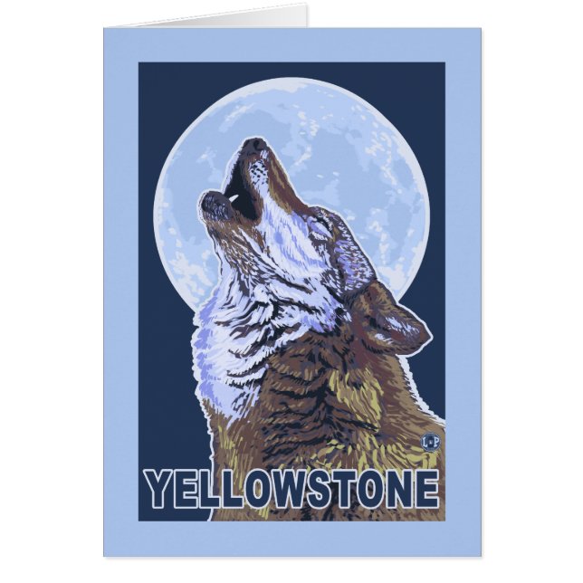 YellowstoneHowling Wolf (Front)