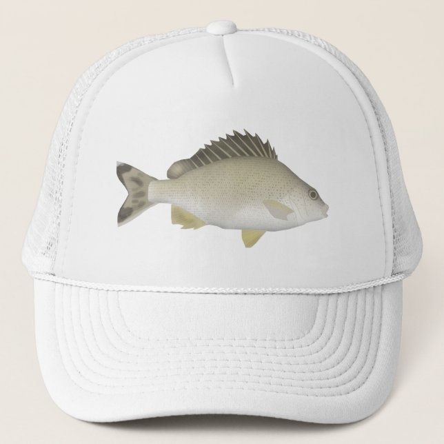 Yellowtail Trumpeter Trucker Hat (Front)