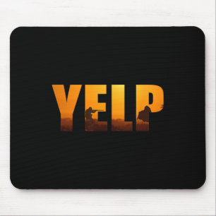 Yelp Turkey Call Funny Turkey Hunting Mouse Pad