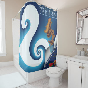 Yemanya Goddess Of The Ocean Shower Curtain