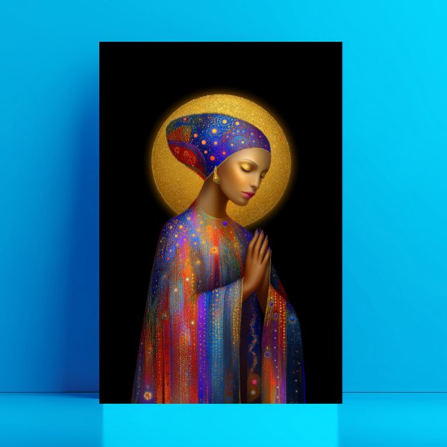 Yemaya Goddess of Love Protection Healing Portrait Postcard (Creator Uploaded)