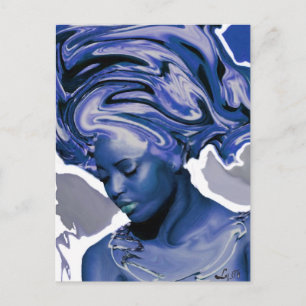 YEMAYA OKUTE BY LIZ LOZ POSTCARD