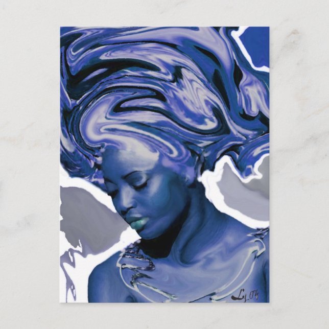 YEMAYA OKUTE BY LIZ LOZ POSTCARD (Front)