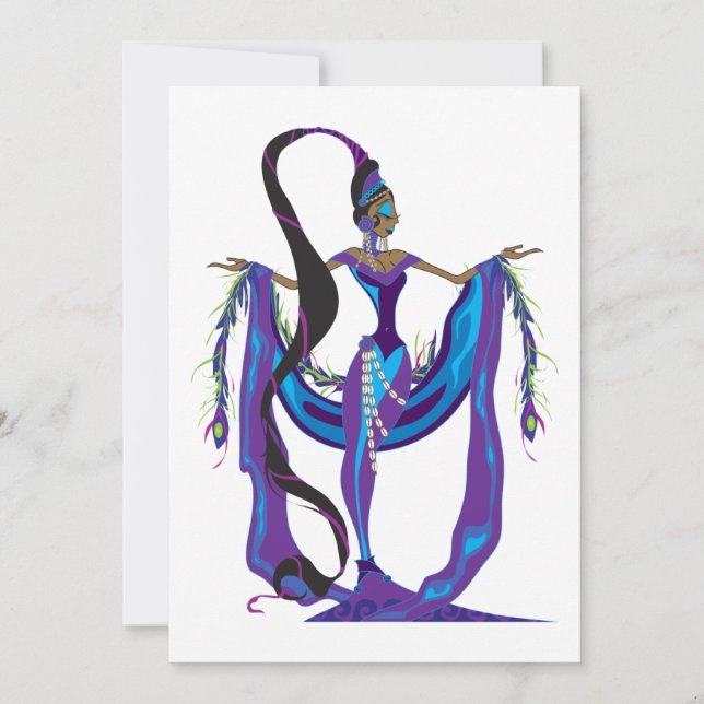 Yemaya Olokun Invitations (Front)