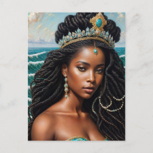 Yemaya Orisha Water Goddess Postcard