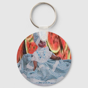 yemaya watermelon key ring