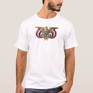 Yemen country coat arms symbol emblem flag T-Shirt