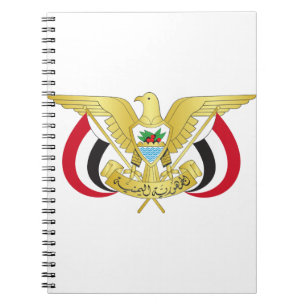 yemen emblem notebook