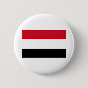 Yemen Flag 6 Cm Round Badge