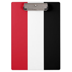 Yemen Flag Clipboard