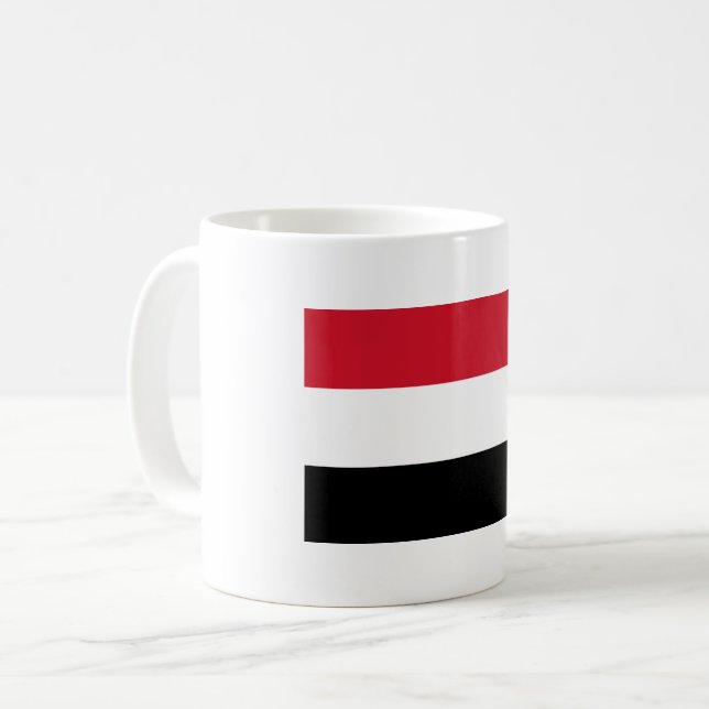 Yemen Flag Coffee Mug (Front Left)
