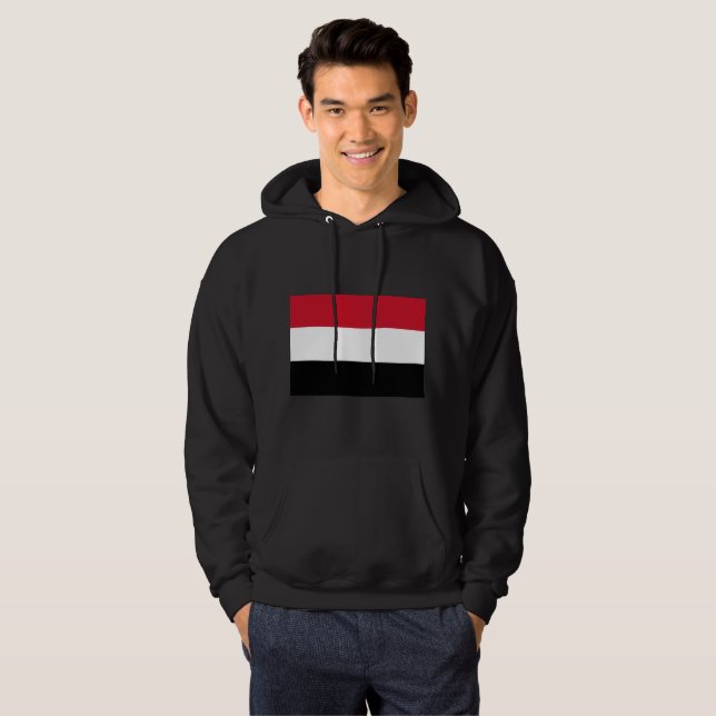 Yemen Flag Hoodie (Front Full)