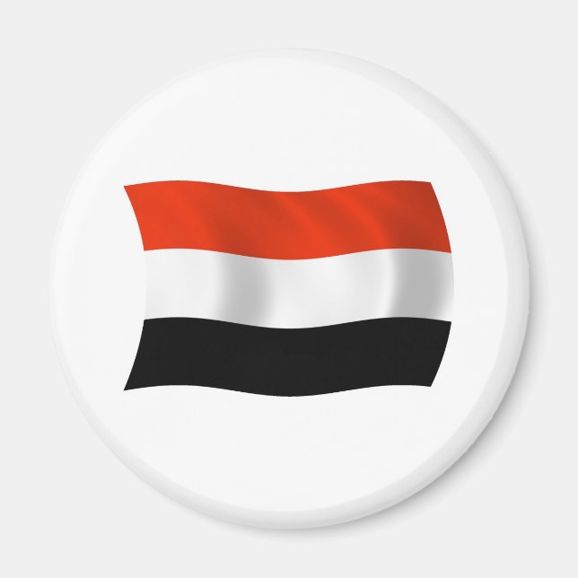 Yemen Flag Magnet (Front)
