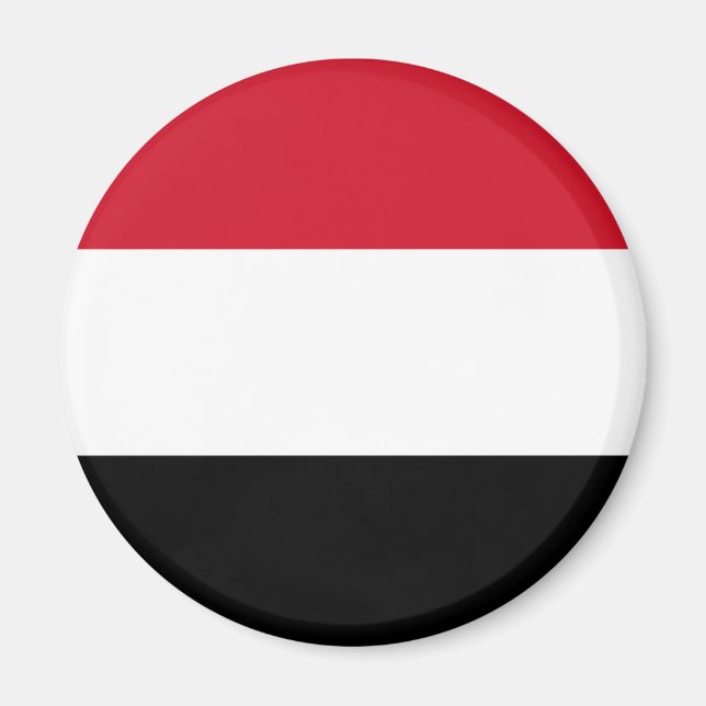 yemen flag magnet (Front)
