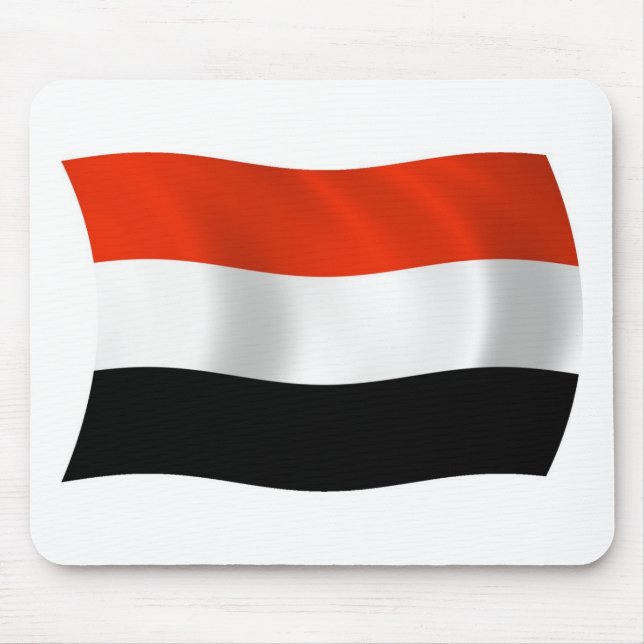 Yemen Flag Mousepad (Front)