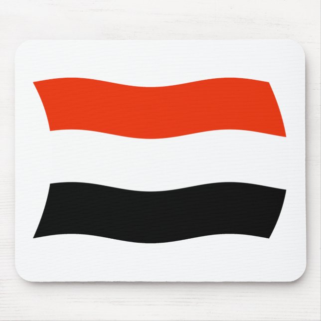Yemen Flag Mousepad (Front)