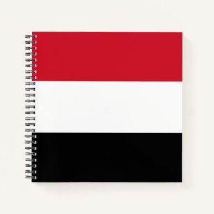 Yemen Flag Notebook