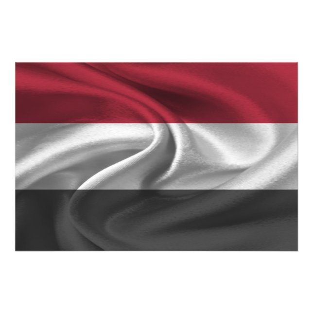 Yemen Flag Photo Print (Front)