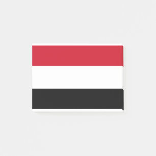 Yemen Flag Post-it Notes