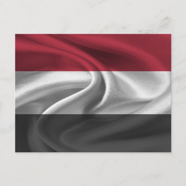 Yemen Flag Postcard (Front)