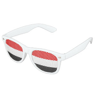Yemen Flag Retro Sunglasses