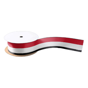 Yemen Flag Satin Ribbon