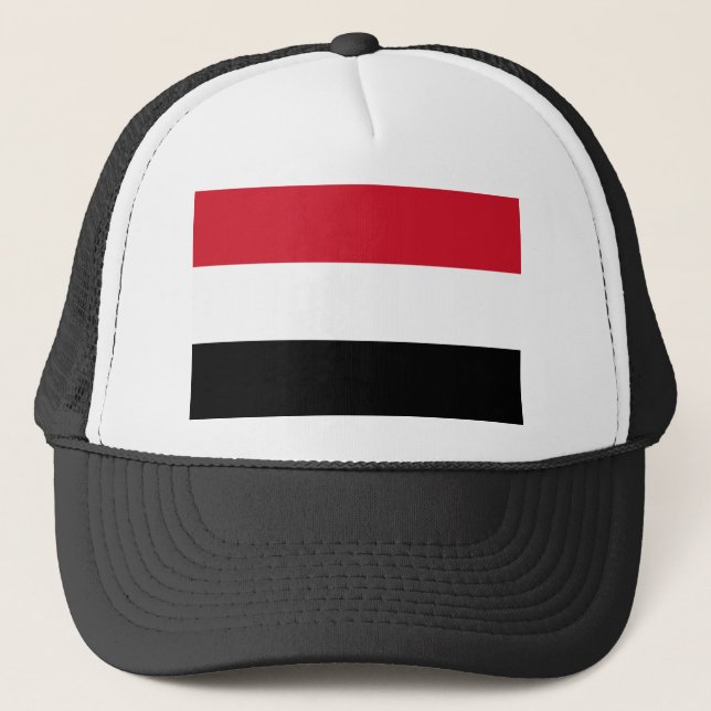 Yemen Flag Trucker Hat (Front)